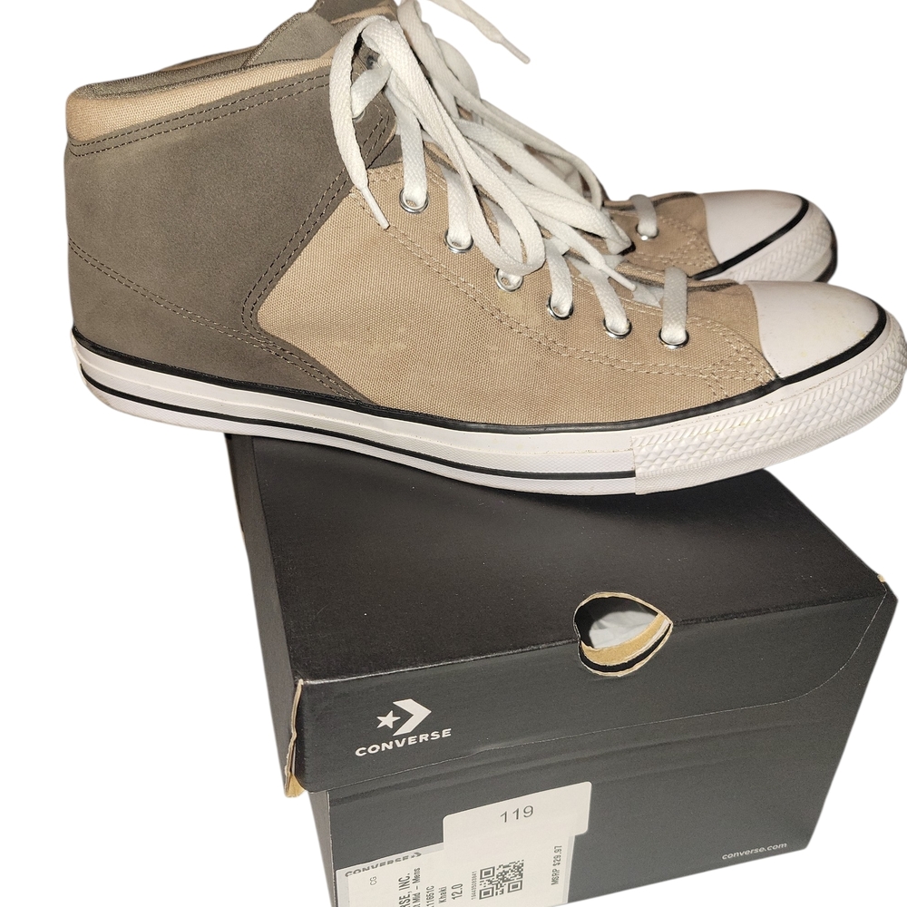 Converse Chuck Taylor High Street Mid Vintage Cargo/Truffle Colorway SZ 12